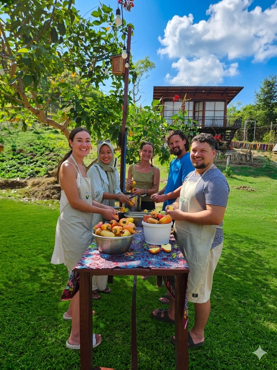 Cashew Apple Jam Cooking Class